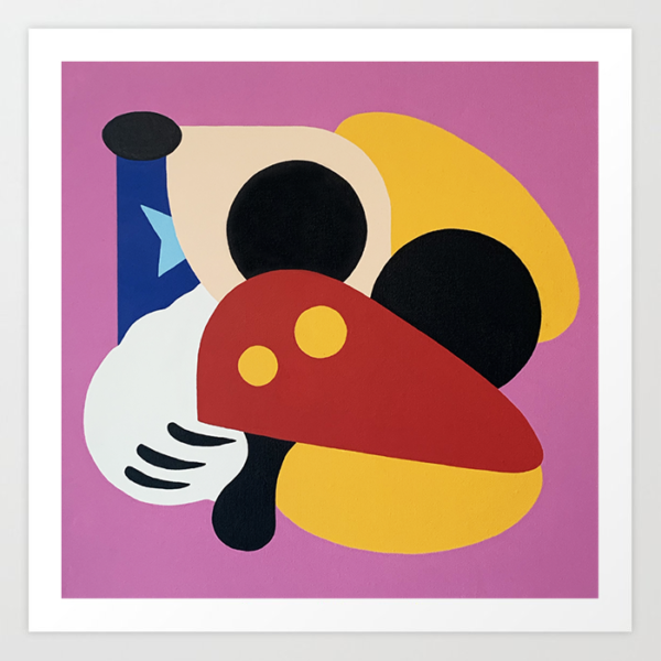 Ryan Jester - Ricky Rouse Mickey Mouse Print