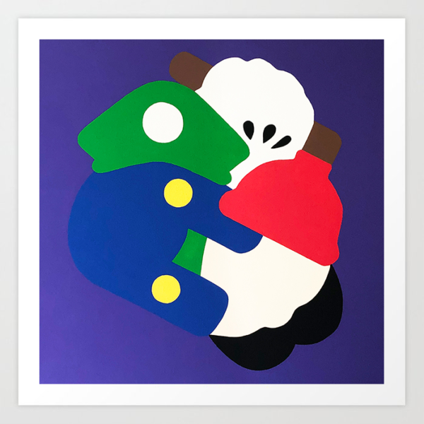 Ryan Jester - Super Sidekick Luigi Print