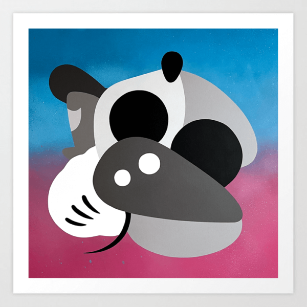 Ryan Jester - Mortimer Mickey Mouse Print
