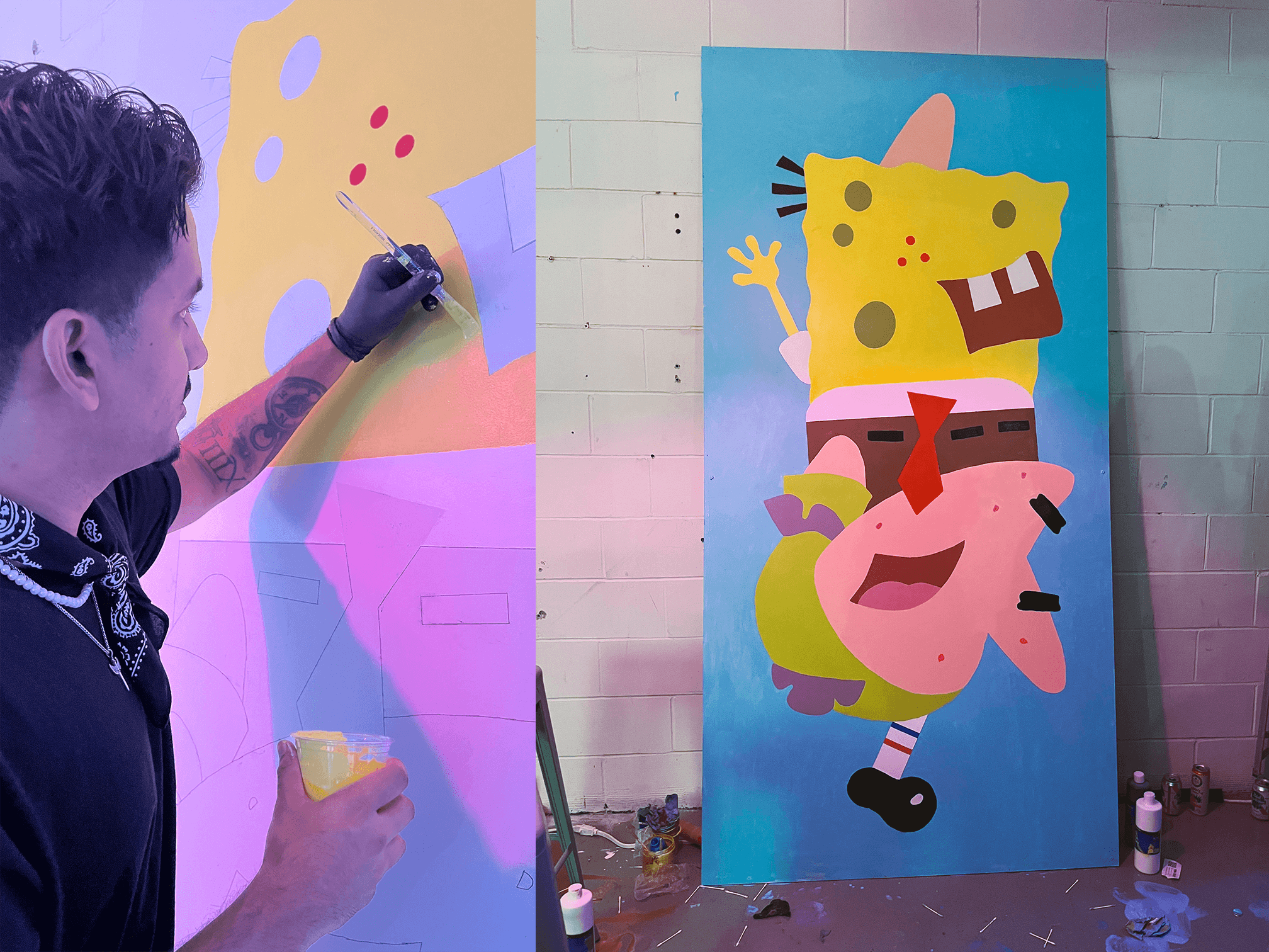 Ryan Jester Live Painting Spatrick